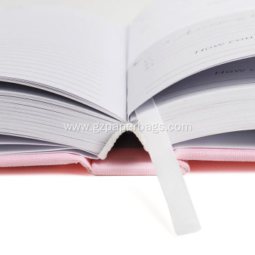 Beautiful Linen Journal Cover For Women Gratitude Notebook